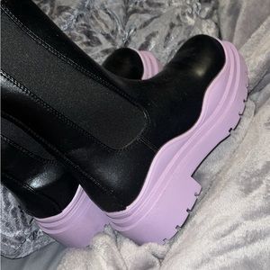 Azalea Wang Boots . Never Worn , Dusty From Sitting in The Closet